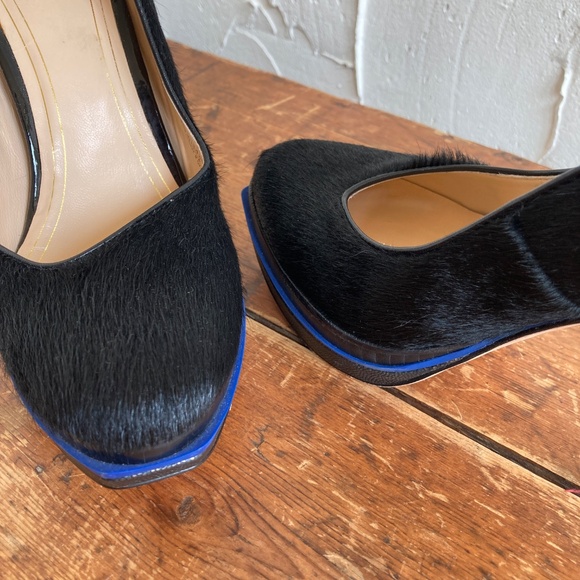Cole Haan Chelsea Double Platform Pumps - 8.5 - Picture 8 of 10